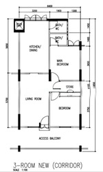 Blk 423 Garden Hill (Bedok), HDB 3 Rooms #637233401
